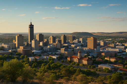 Homepage in Bloemfontein